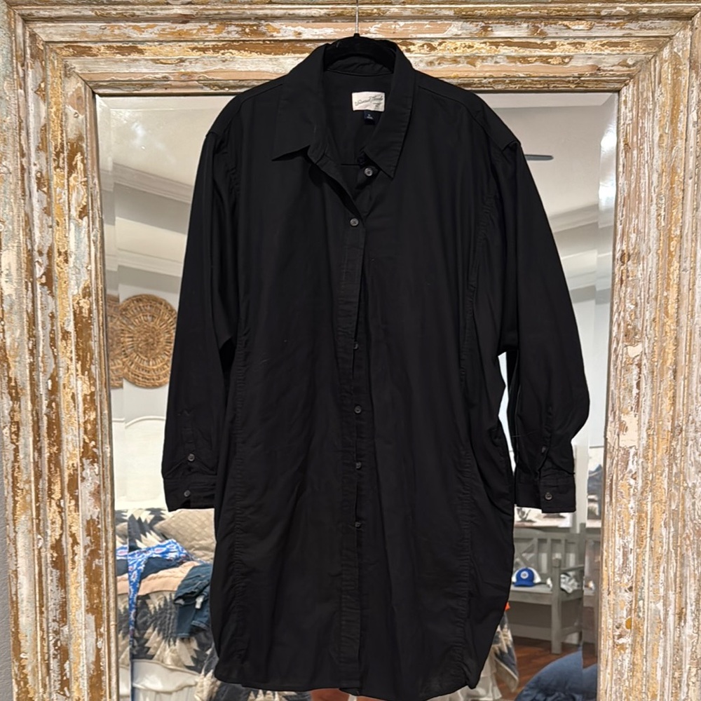 Universal threads button up dress